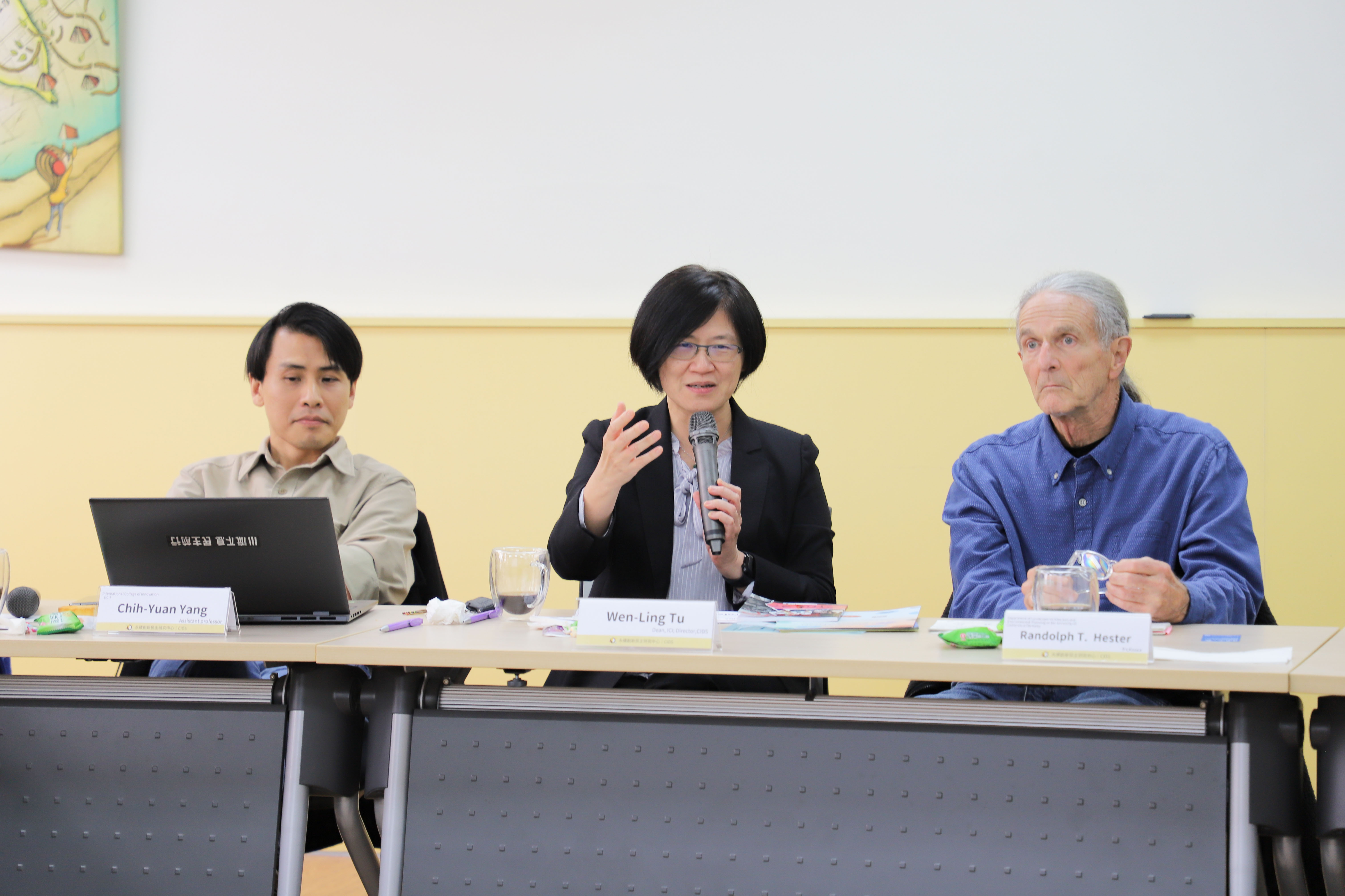 創新國際學院(ICI)與永續創新民主研究中心(CIDS) 攜手歡迎生態民主權威 Randolph Hester 教授 跨國交流深化臺灣永續治理與公民參與研究