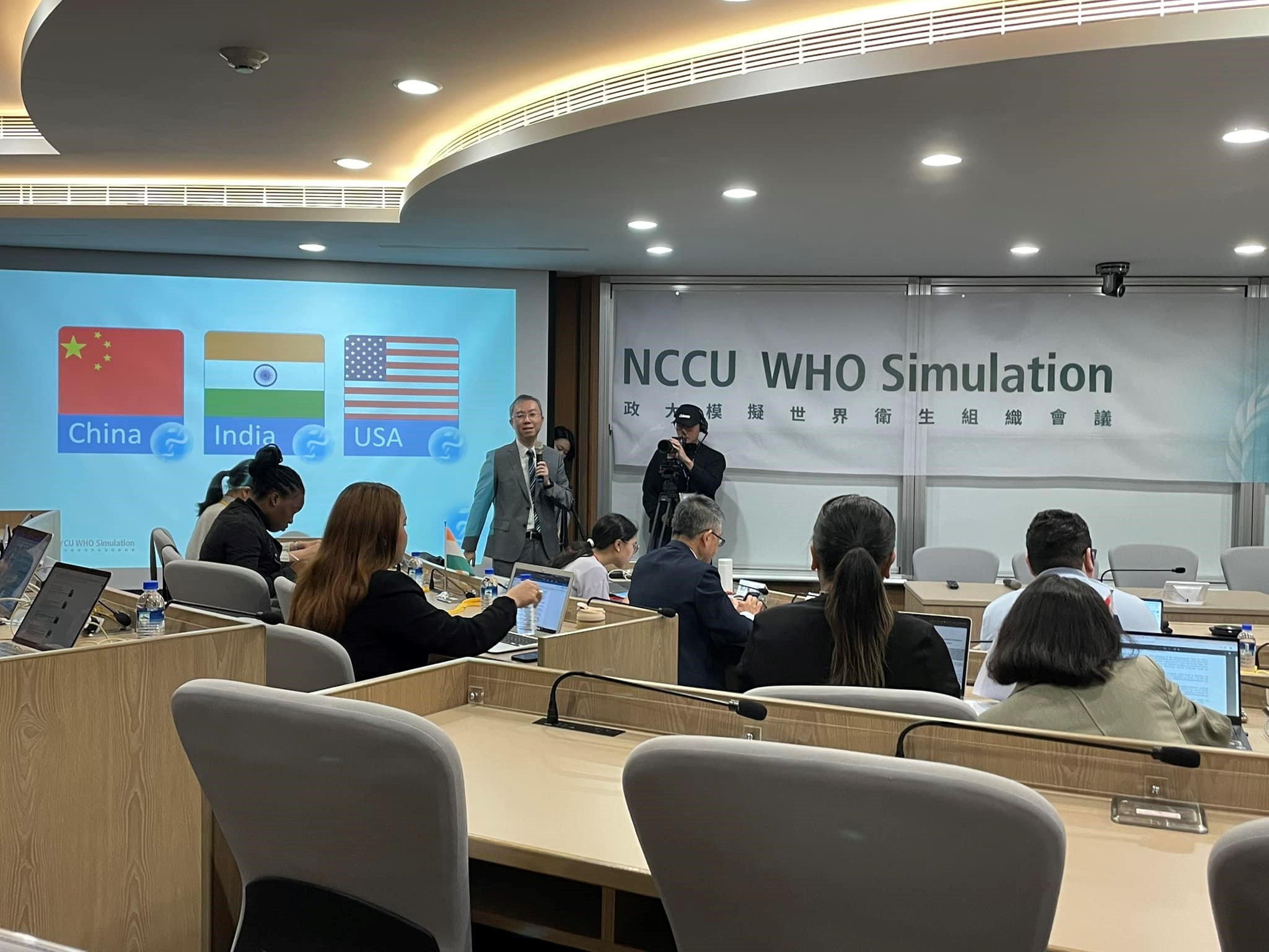 NCCU x NYCU WHO Simulation: A Milestone in Global Health Education