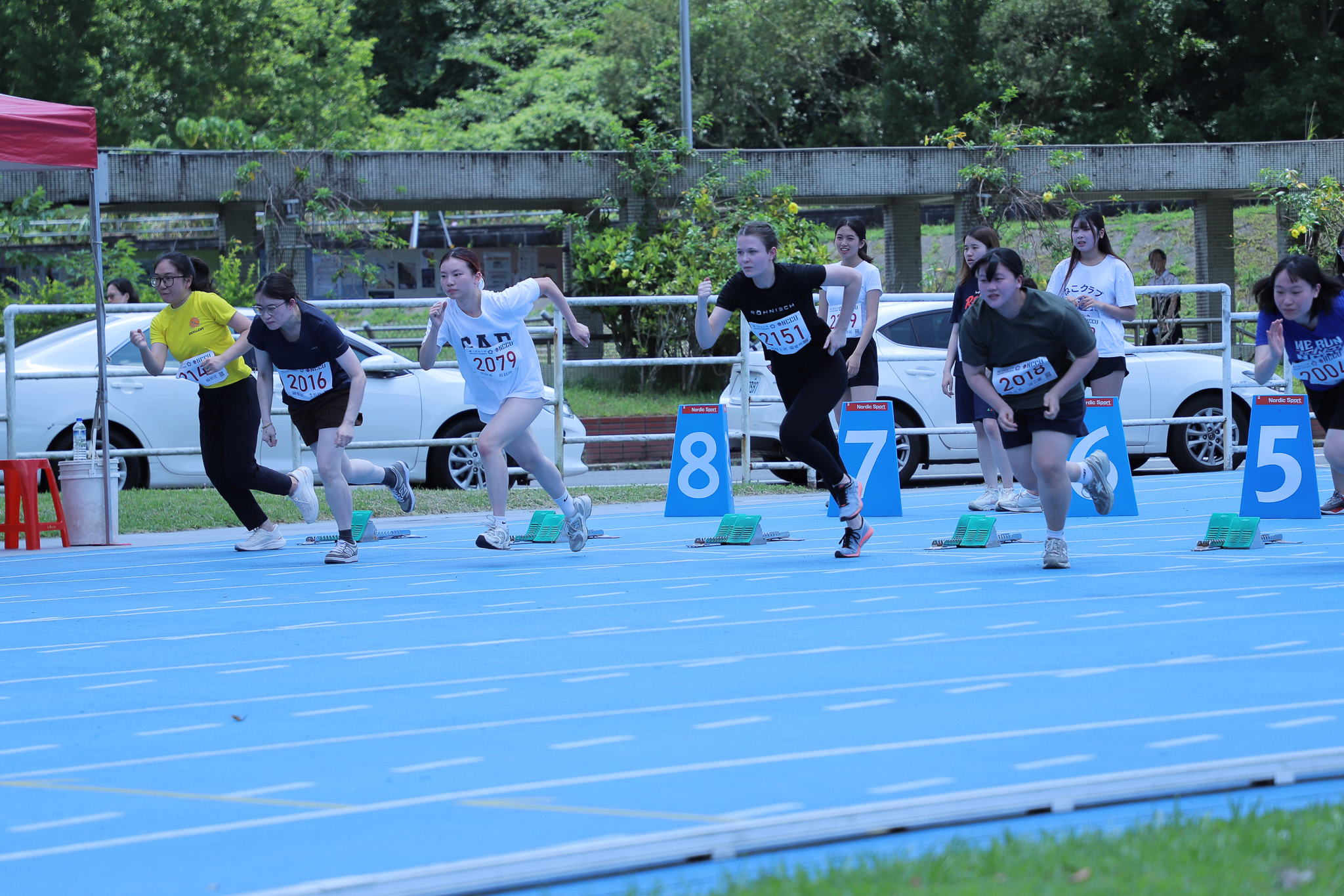 ICI students participate in Sports Day competitions.(Photo by ICI)