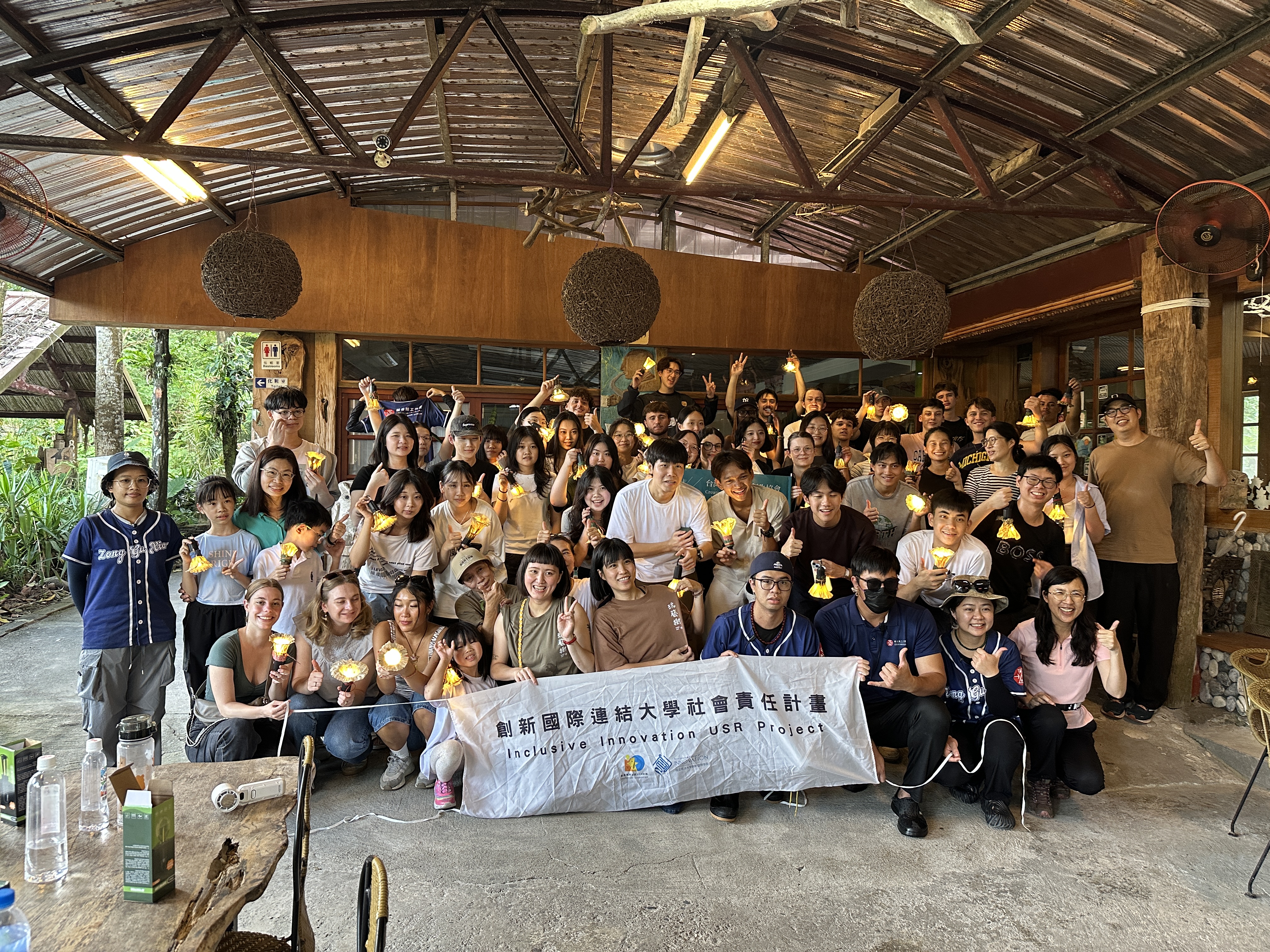 跨文化與在地的永續對話：政大創國引領12國學生，見證花蓮與光復地方韌性