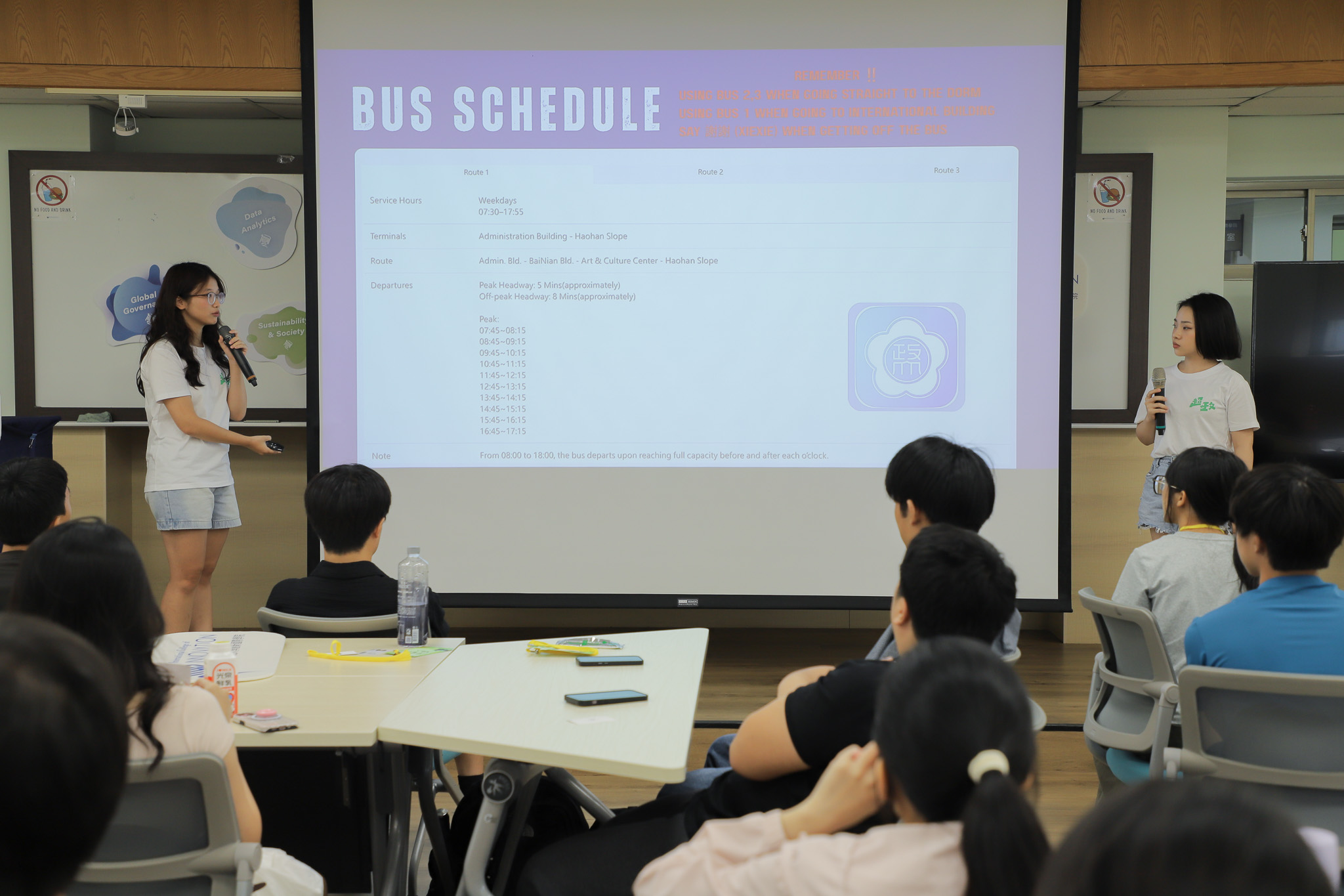 The ICI Student Association introduces the “ICI New Student Guide,” sharing useful information about campus life and academics. (Photo courtesy of ICI)